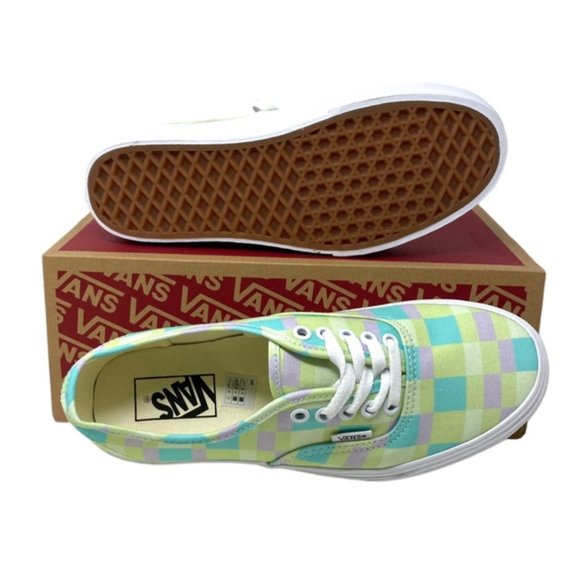 VANS Authentic Platform Shoes Pastel Picnic Canvas Multi Women Size VN0A5KXXPP5 - Picture 8 of 12